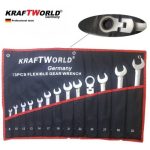 Звездогаечни тресчотни ключове 8-32мм KraftWorld с чупещо рамо