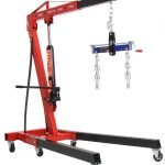 ХИДРАВЛИЧЕН СГЪВАЕМ КРАН ЗА ДВИГАТЕЛИ ТИП ЖИРАФ 2 ТОНА + ВЕЗНА MAR-POL - Image 2