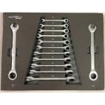 Шкаф с инструменти KraftWelle с метален плот 7 чекмеджета – 6 пълни - Image 7