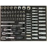 Шкаф с инструменти KraftWelle с метален плот 7 чекмеджета – 6 пълни - Image 5