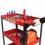 Количка за инструменти MAR-POL 3 рафта с поставка за отвертки - Image 2