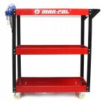 Количка за инструменти MAR-POL 3 рафта с поставка за отвертки - Image 3