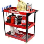 Количка за инструменти MAR-POL 3 рафта с поставка за отвертки