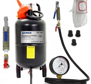 ПНЕВМАТИЧНА ПЯСЪКОСТРУЙКА ТИП БАЛОН 76л HAWEK