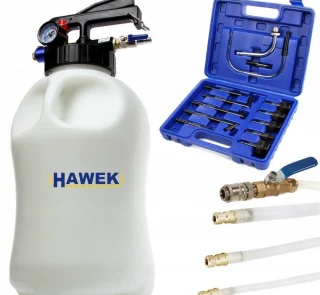 Пневматична помпа за масло на скоростни кутии 8 литра HAWEK | mcbtools.com