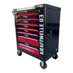 Професионален шкаф - количка с инструменти KRAFTWELLE - Image 2