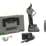 Лозарска aкумулаторна ножица 24V 4Ah HAWEK