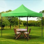 Сгъваема градинска шатра тип хармоника 3х3 метра