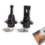 Диодни крушки H7 с вграден вентилатор LED