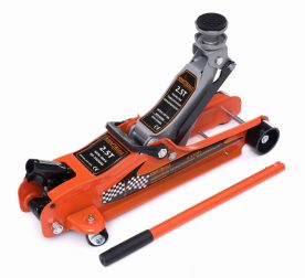 Нископрофилен хидравличен крик тип крокодил KRAFT&DELE, 2.5 T, 80 - 360 мм