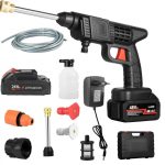 Преносима акумулаторна водоструйка 2000W 90BAR с две батерии