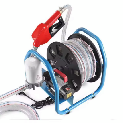 Електрическа помпа за гориво 380W – 12V 50 л/мин с маркуч и пистолет