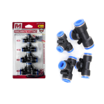 Комплект бързи връзки "Т" пластмасови - 4бр