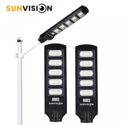 2 броя Мощна улична соларна лампа SUNVISION 2200w