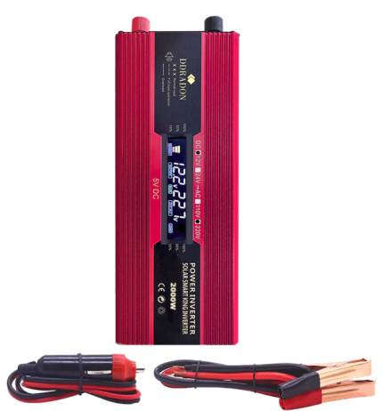 Инвертор 24V-220V 2000W