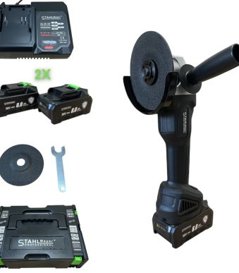 Акумулаторен ъглошлайф 36V 8,0AH STAHLMAYER-Black | mcbtools.com
