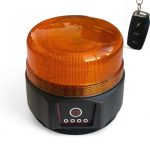 Мощен авариен буркан - акумулаторен с дистанционно и USB зареждане и мощен магнит