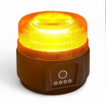 Мощен авариен буркан - акумулаторен с дистанционно и USB зареждане и мощен магнит