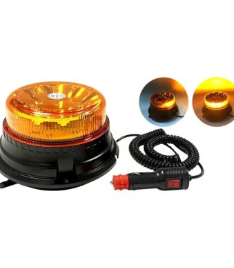 Аварийна лампа с магнит за автомобили Камиони Трактор 12 / 24V - ECE R65 R10 E9