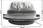 Аварийна лампа с магнит за автомобили Камиони Трактор 12 / 24V - ECE R65 R10 E9