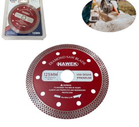 Диамантен диск за сухо и мокро рязане 125 mm HAWEK-PREMIUM