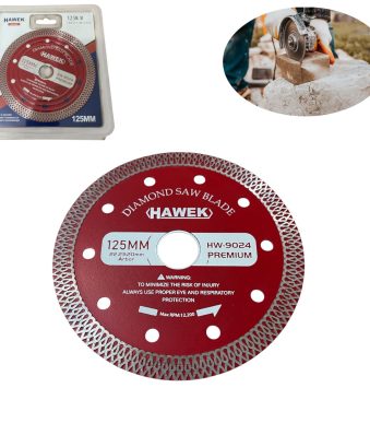 Диамантен диск за сухо и мокро рязане 125 mm HAWEK-PREMIUM
