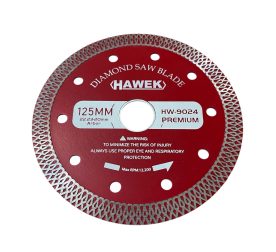 Диамантен диск за сухо и мокро рязане 125 mm HAWEK-PREMIUM