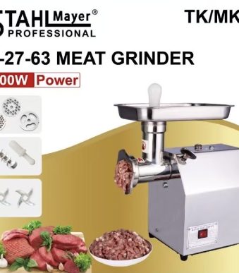 Професионална електрическа месомелачка с редуктор 800W TK/MK-8 StahlMayer | mcbtool.com