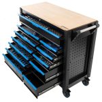 Професионален шкаф с инструменти с 12 чекмеджета 501 части StahlMayer JUMBO XXL