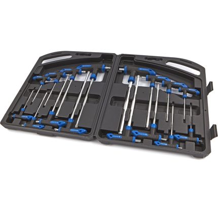 Комплект шестограми и торксове с ръкохватка 16 части STAHLMAYER | mcbtools.com