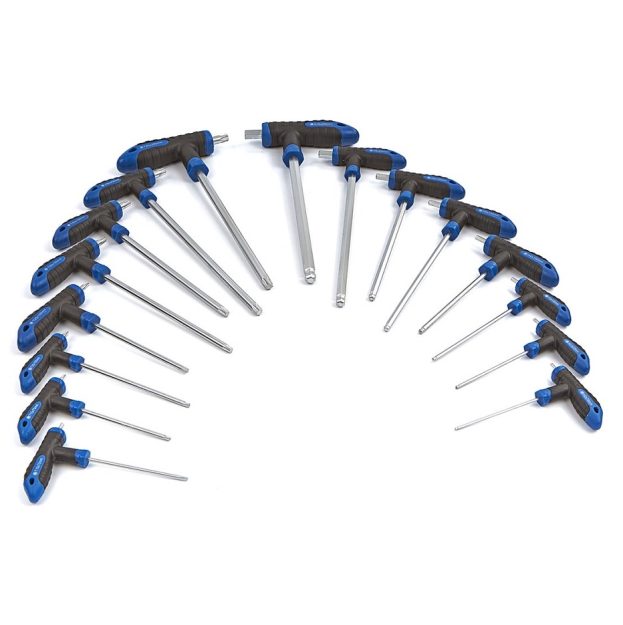Комплект шестограми и торксове с ръкохватка 16 части STAHLMAYER | mcbtools.com