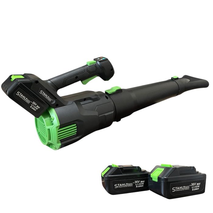 Акумулаторна духалка за листа с две батерии - въздуходувка 36V 8Ah StahlMayer | mcbtools.com