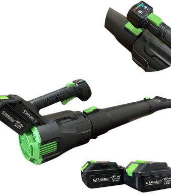 Акумулаторна духалка за листа с две батерии - въздуходувка 36V 8Ah StahlMayer | mcbtools.com