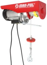 Електрическа въжена лебедка 400/800кг 12м 1300W Mar-Pol