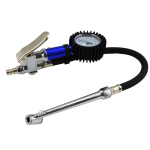 Пистолет с манометър за помпене на гуми