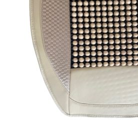 Универсален масажор за Камион / Автомобил от бамбукови топчета и кожа