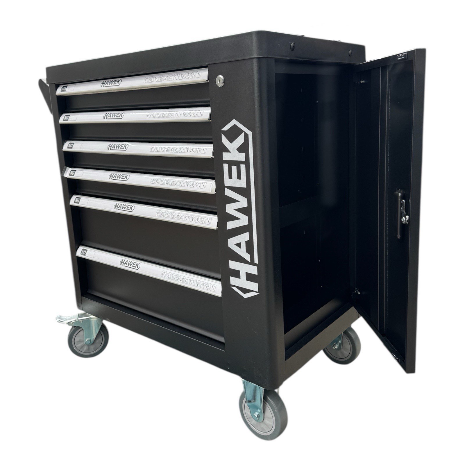 shkaf-s-instrumenti-hawek-1 Шкаф с инструменти с 6 чекмеджета – 4 пълни Hawek