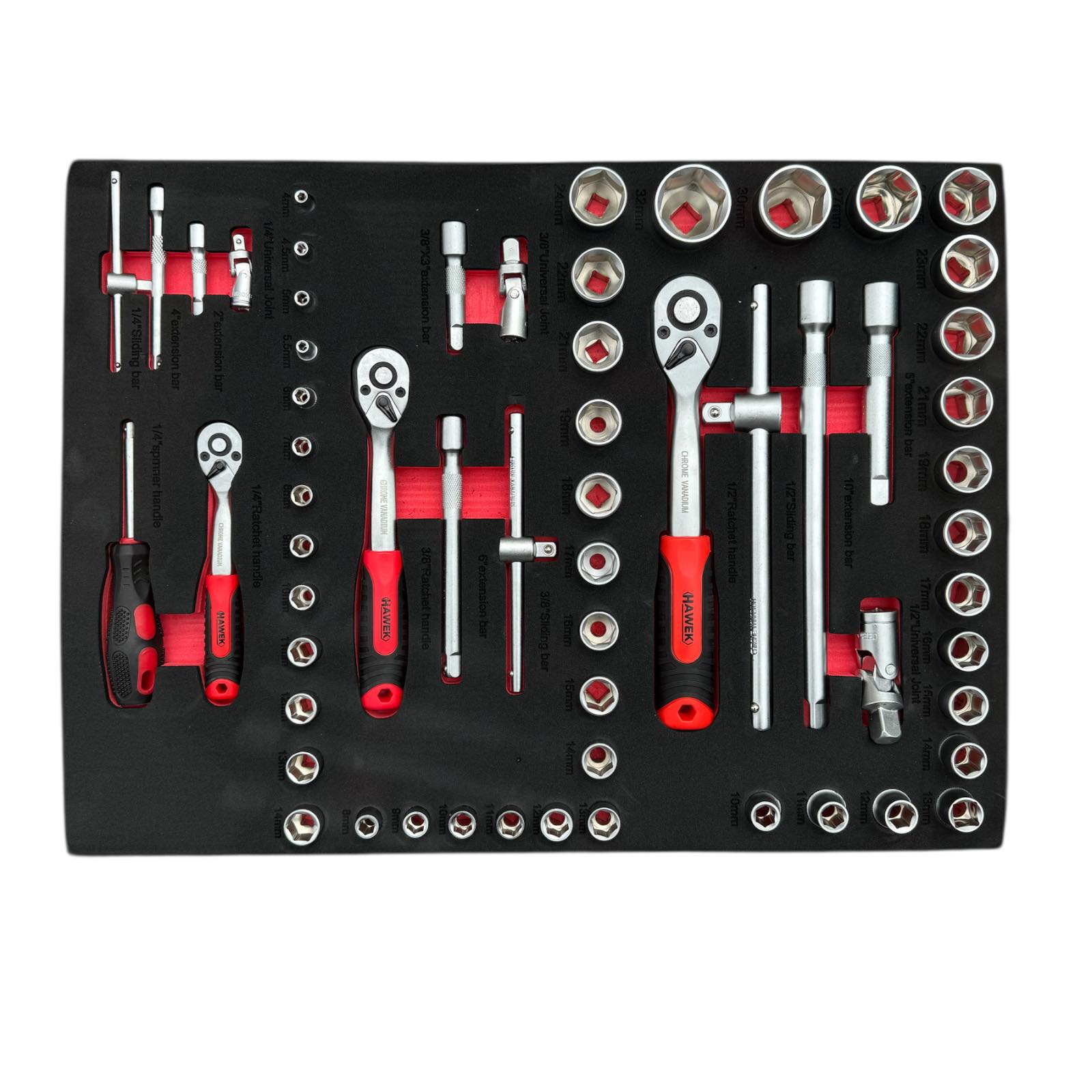 shkaf-s-instrumenti-hawek-4 Шкаф с инструменти с 6 чекмеджета – 4 пълни Hawek