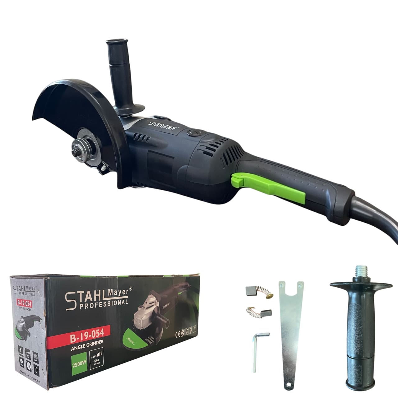 Електрически ъглошлайф 2500W 230мм StahlMayer