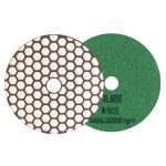 Диск диамантен за шлайфане на гранит, мрамор, камък с велкро 100мм