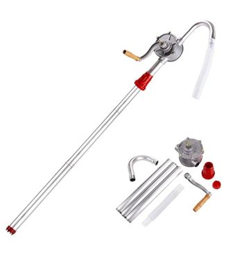 Алуминиева ръчна помпа за източване на масло и дизел