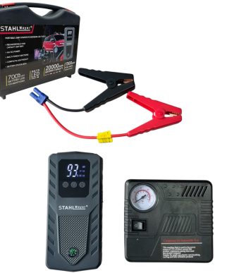 Автомобилен стартер с компресор - Jump Starter