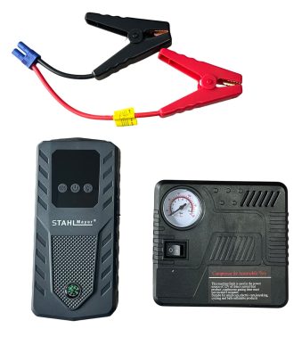 Автомобилен стартер с компресор - Jump Starter
