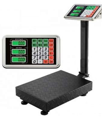 Сгъваем платформен безжичен кантар