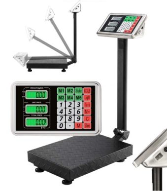 Сгъваем платформен безжичен кантар