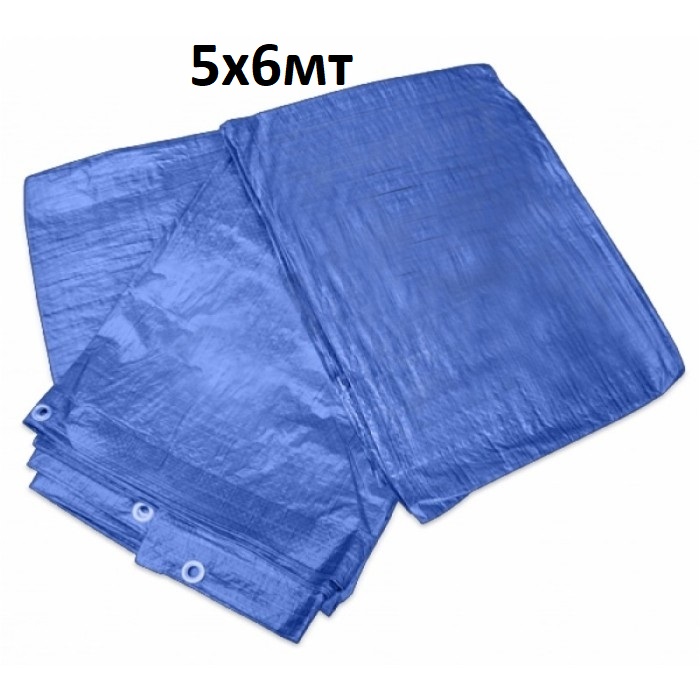 brezent-5x6-0 Полиетиленов брезент / Покривало - 5х6м - Image 1