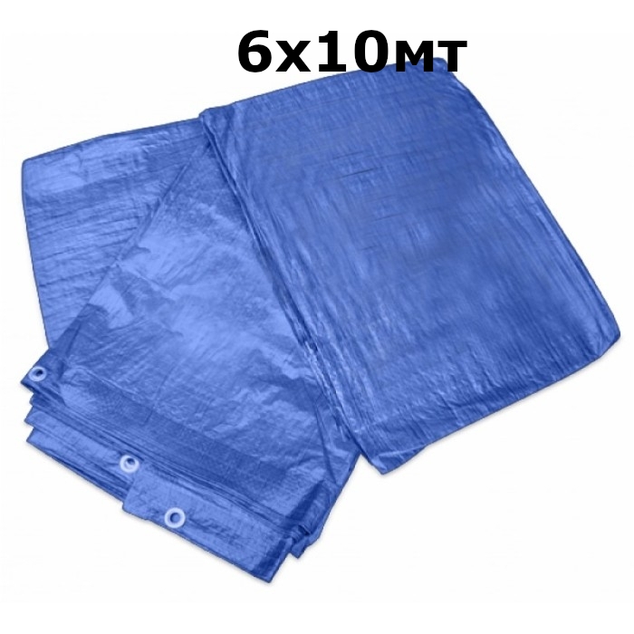 brezent-6x10-0 Полиетиленов брезент / Покривало