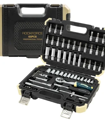 Гедоре 66 части 1/4'' RockForce