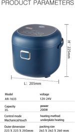 Мултикукър за кола, камион, каравана 12/24V