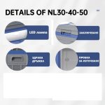 Портативен компресорен хладилник NL30 - Alpicool / 30Л - 12V/24V/220V